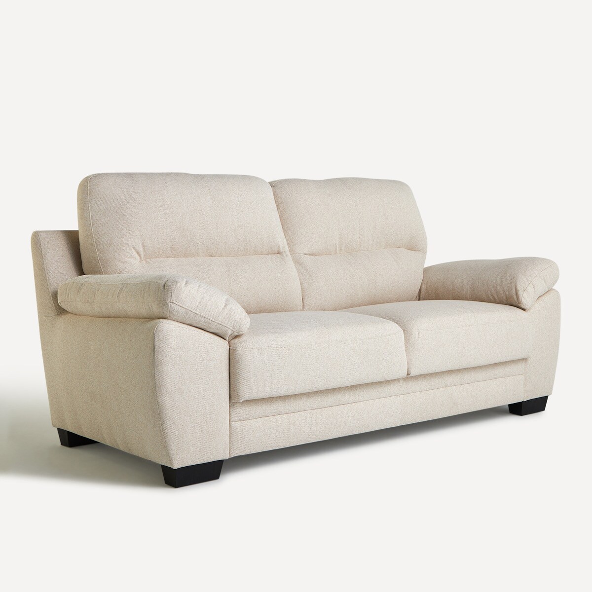 Sofá Estofado de 3 Lugares Aries Bege-2