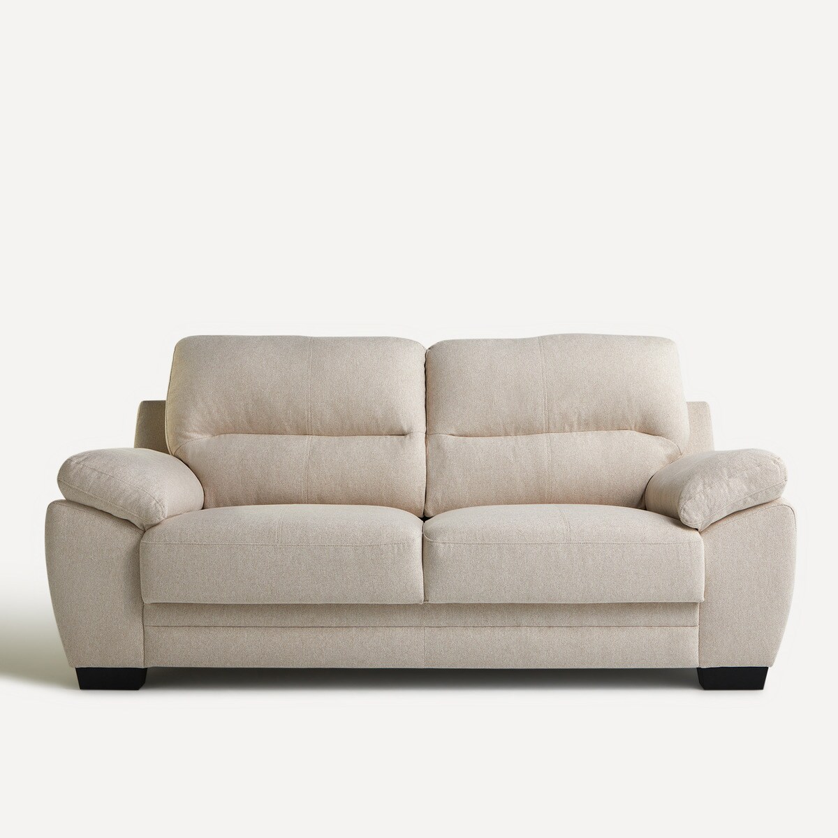 Sofá Estofado de 3 Lugares Aries Bege-1