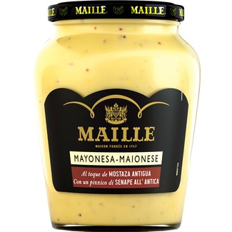 mayonesa con un toque de mostaza a la antigua frasco 320 g - Maille