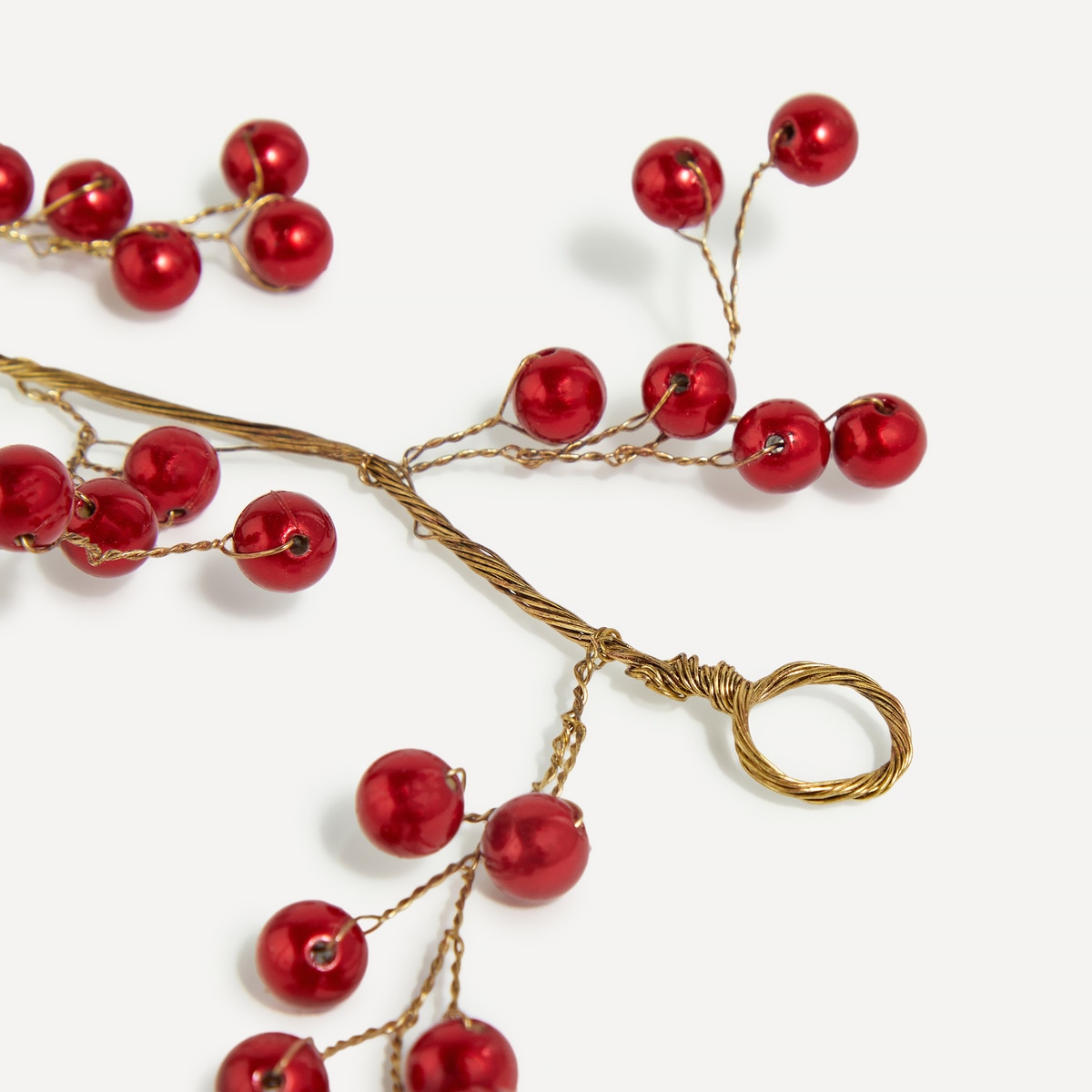 Grinalda com Bolinhas - Vermelho Vermelho-2