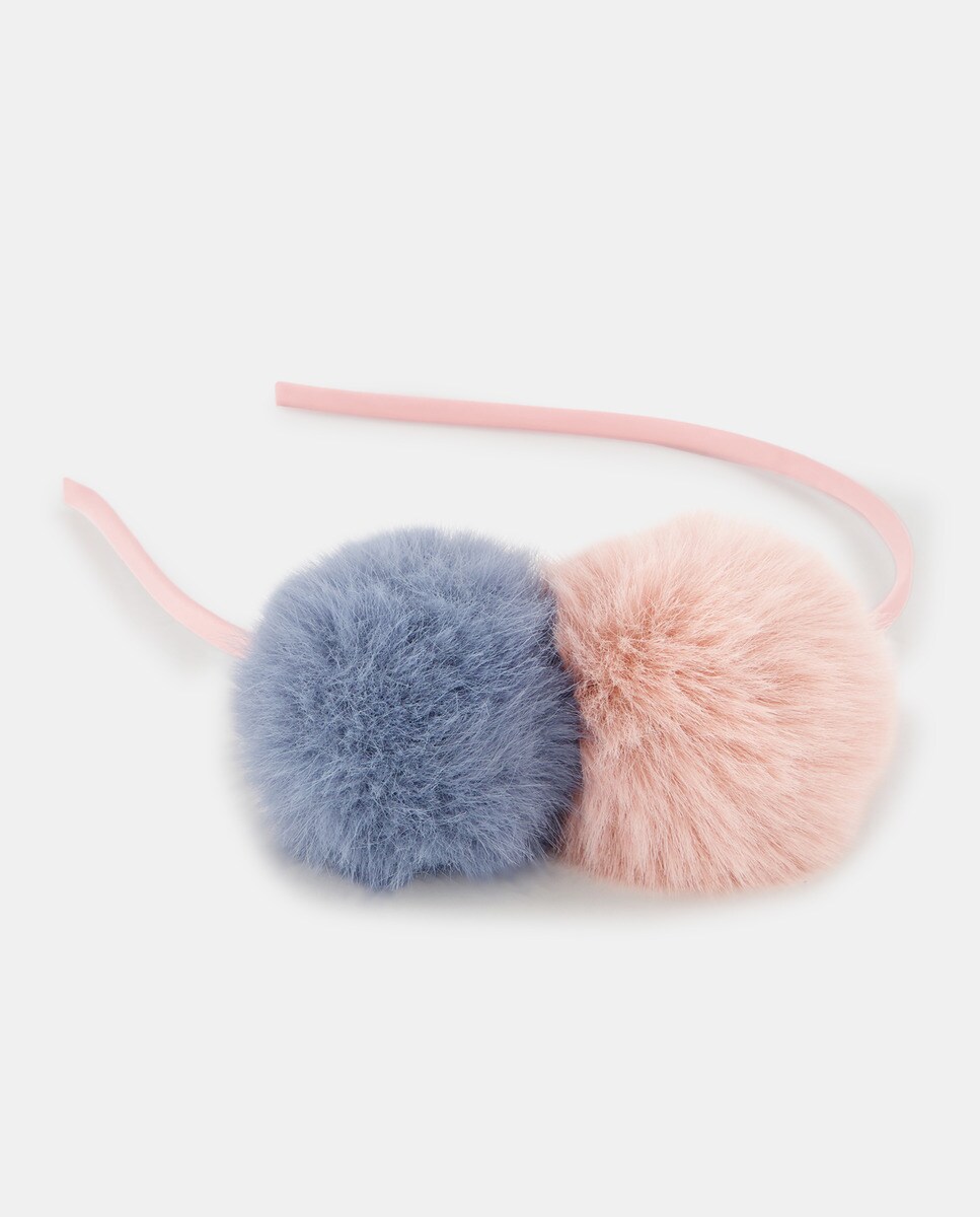 Serretête à deux pompons