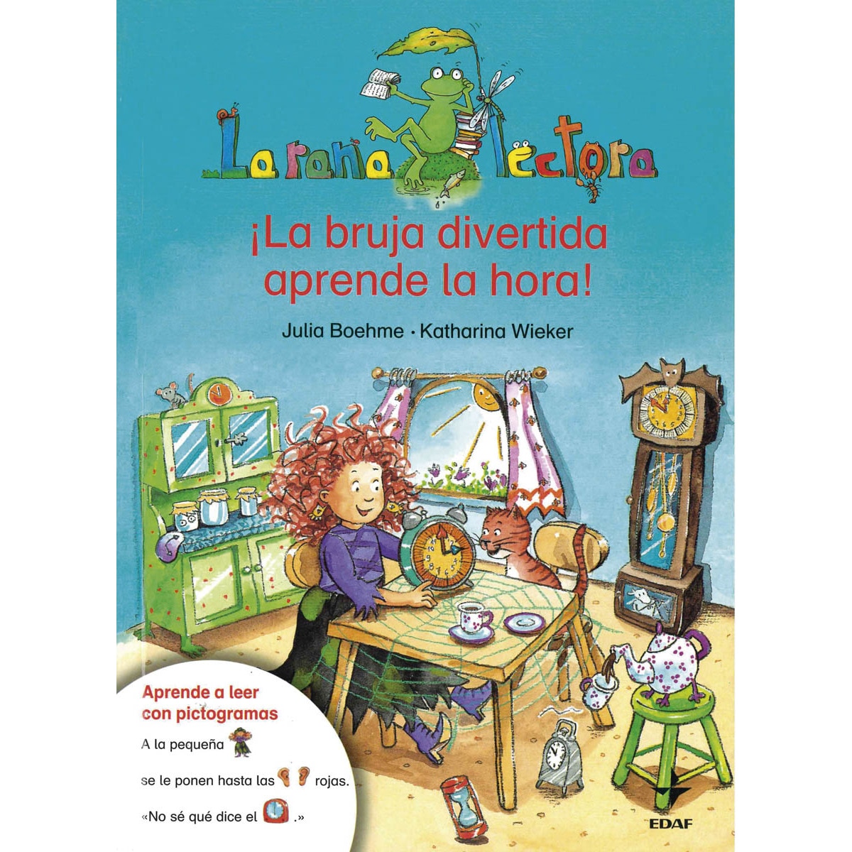 ¡La bruja divertida aprende la hora! (Capa dura) 1