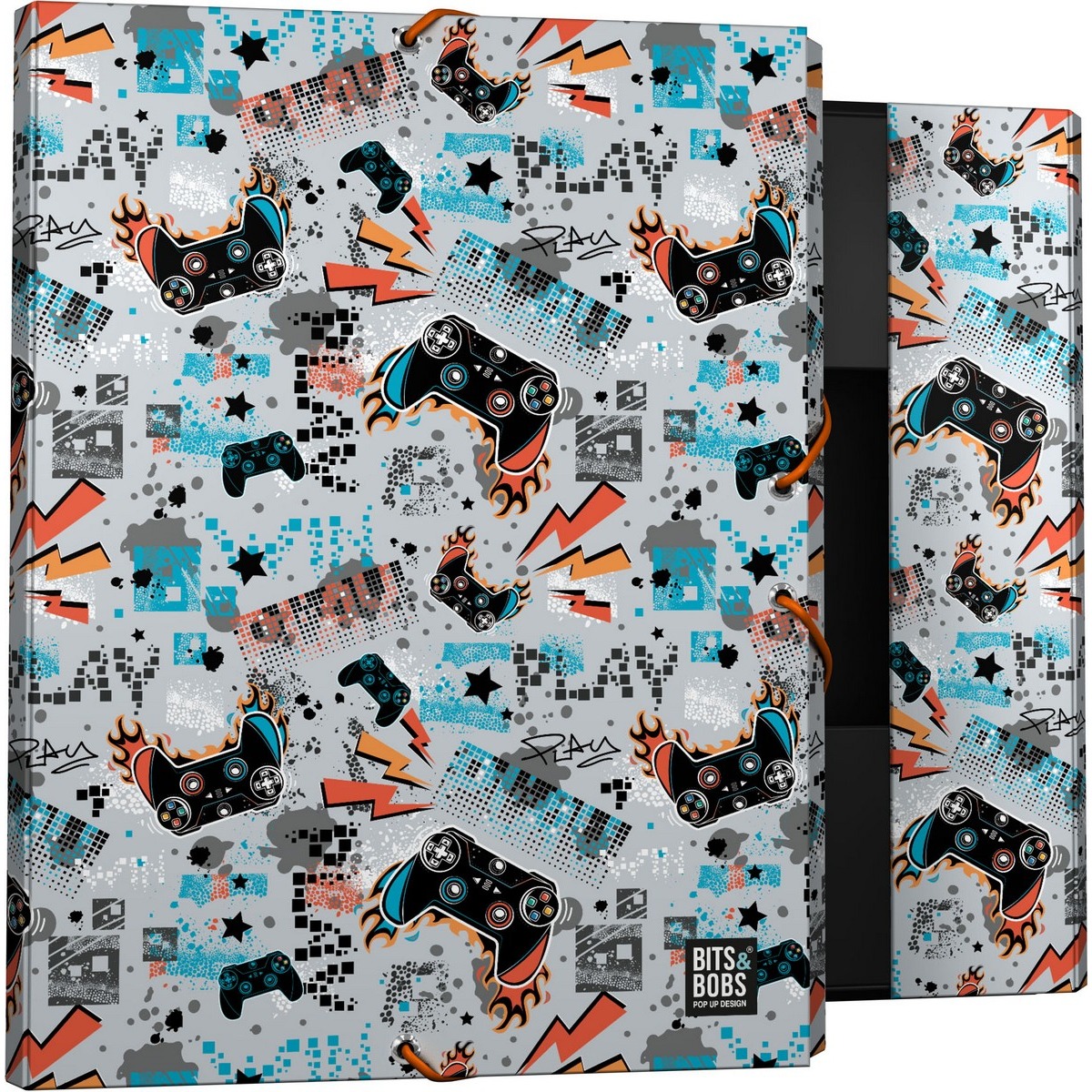 Imagem 0 de Pasta de 3 Abas e Elásticos Play