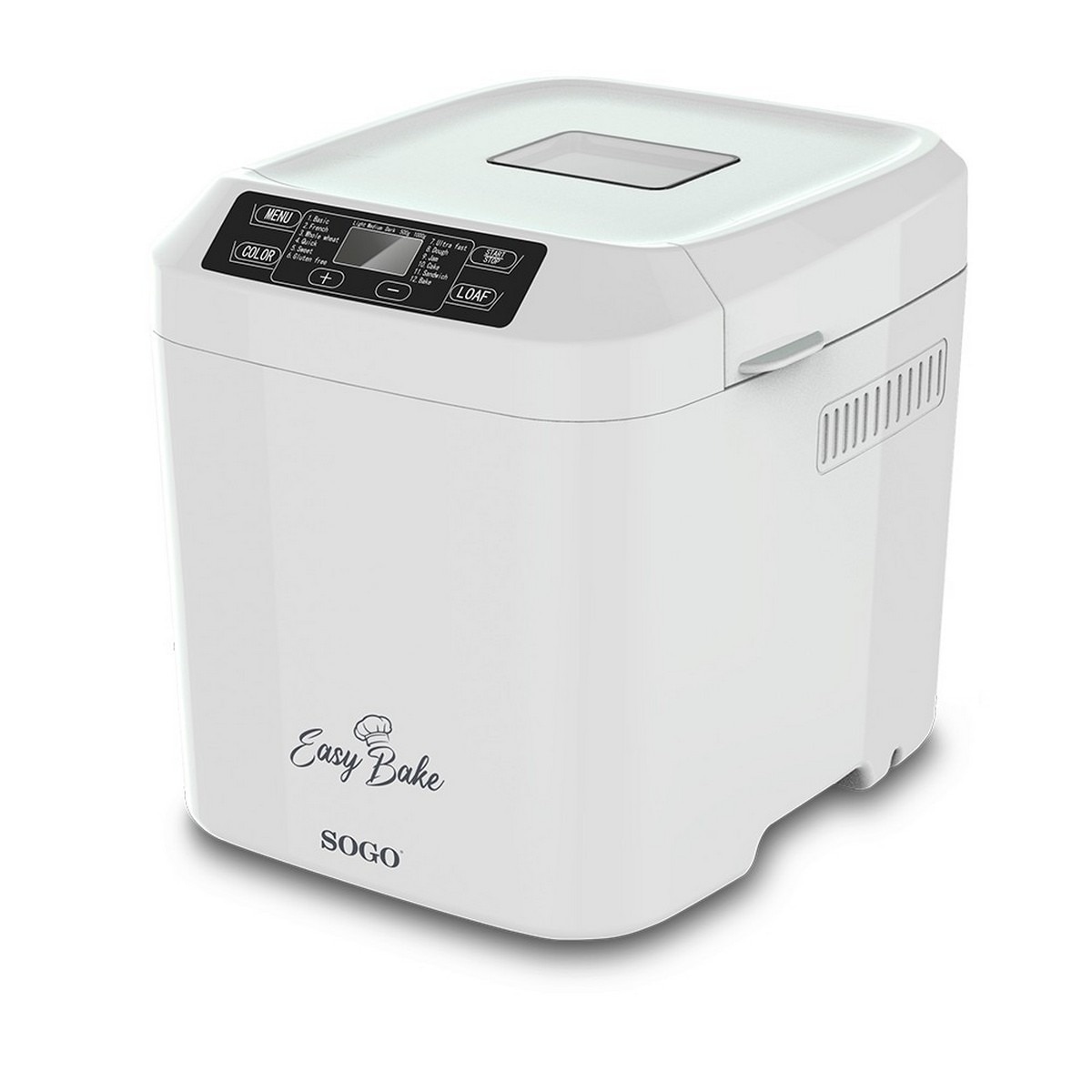 Imagem 0 de Máquina de Pão Sogo PAN-SS-10722 de 550 W - Branco