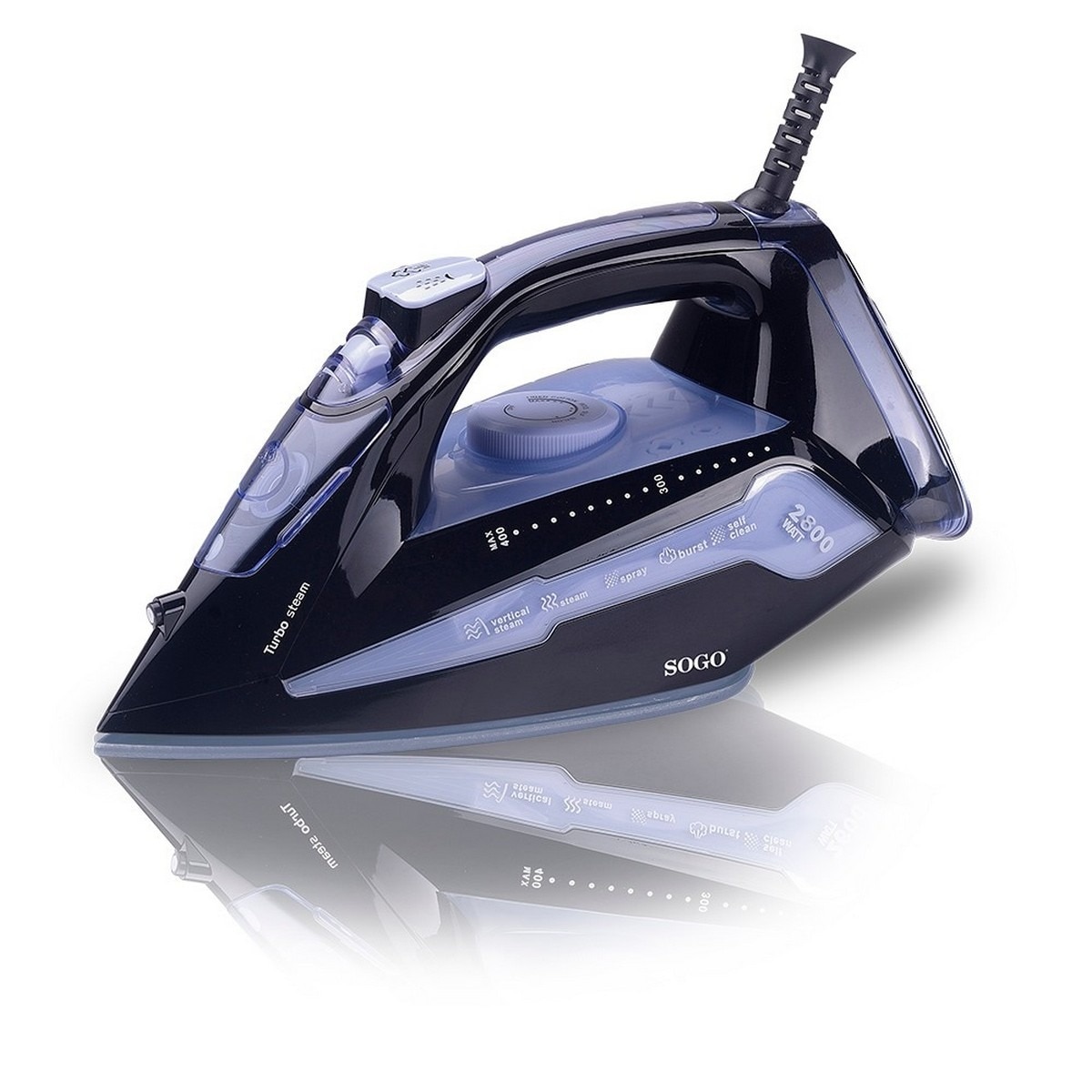 Imagem 0 de Ferro a Vapor Sogo PLA-SS-6330-L de 2800 W Jato a Vapor 200g/min - Azul