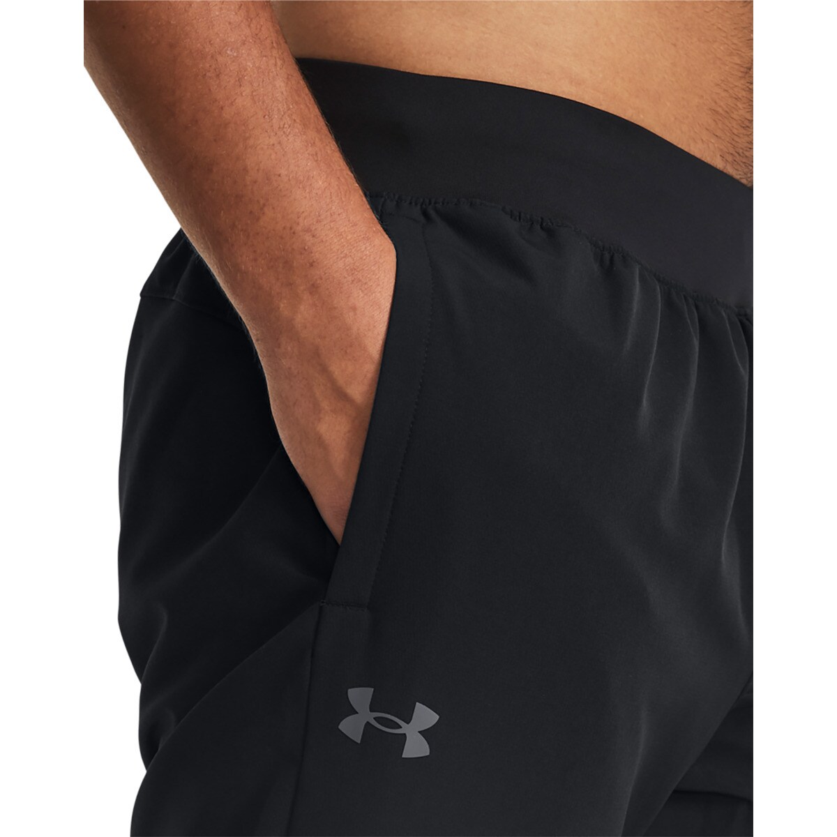 Calças de Homem Stretch Woven Preto-3