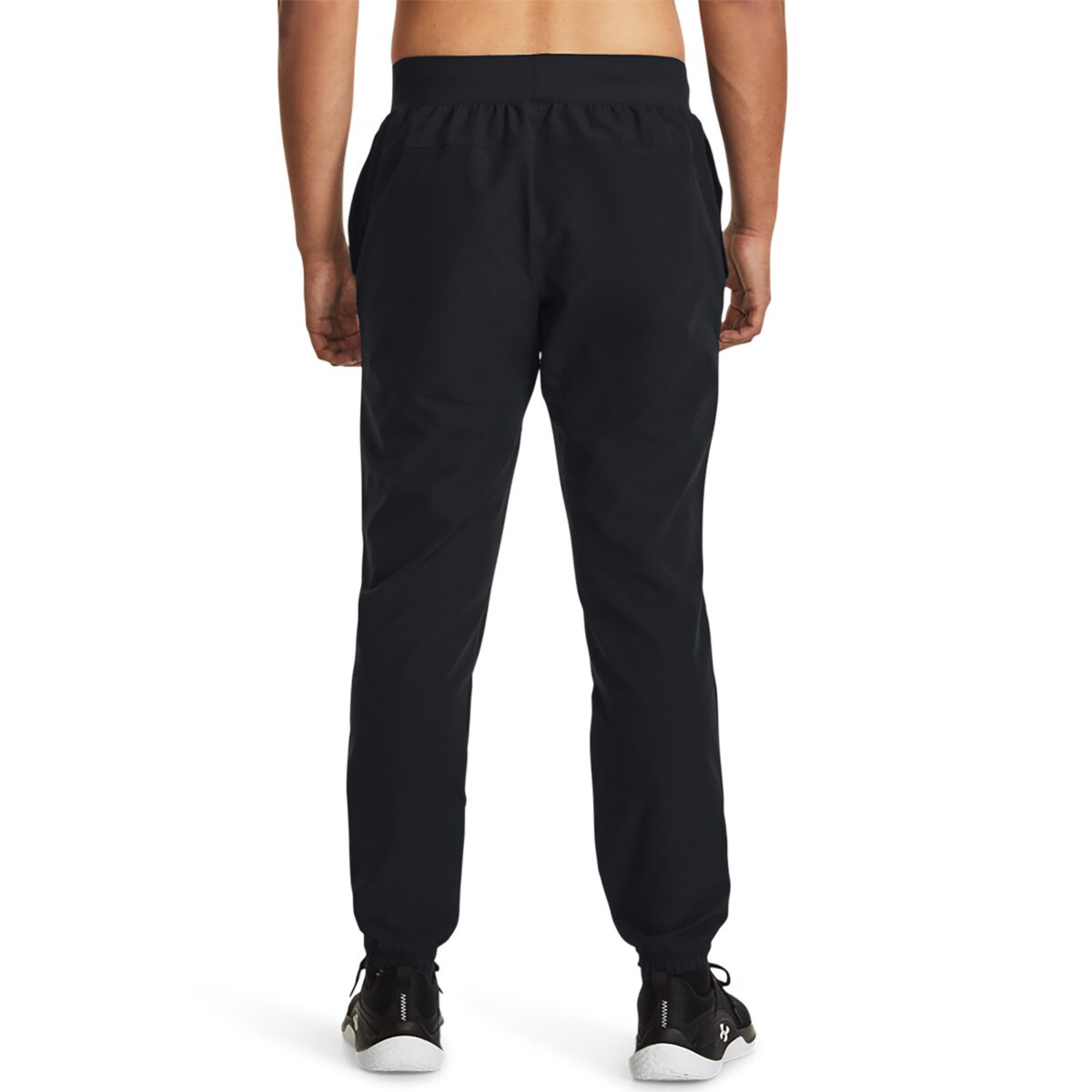 Calças de Homem Stretch Woven Preto-2