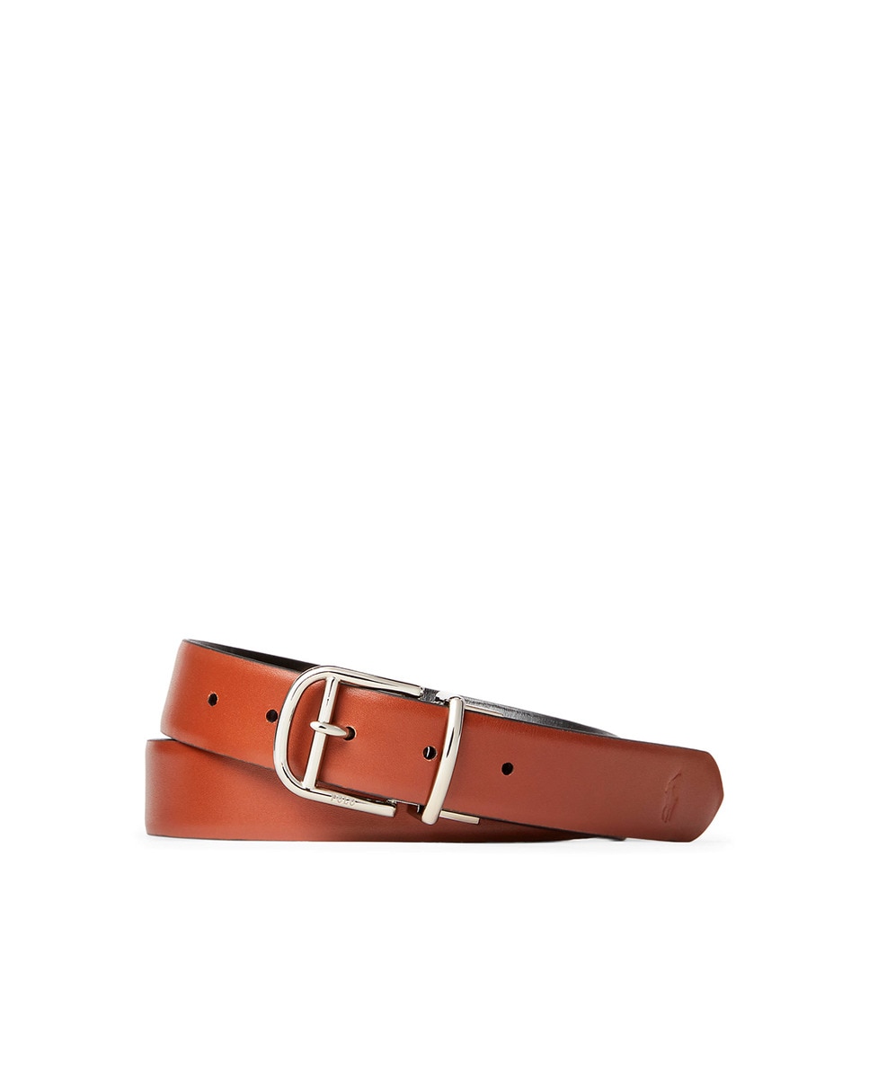 Ceinture  % cuir avec cheval gravé