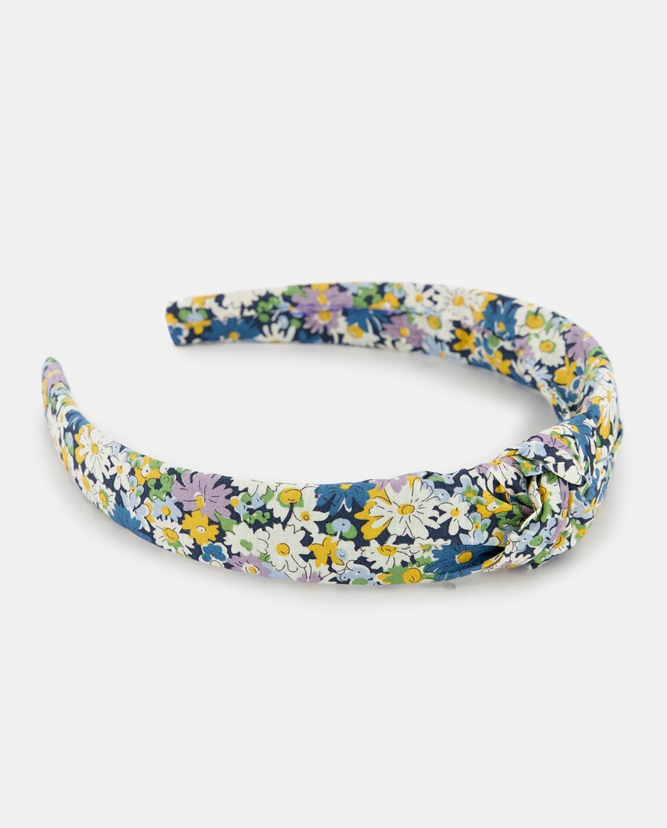 Serretête imprimé fleurs Liberty