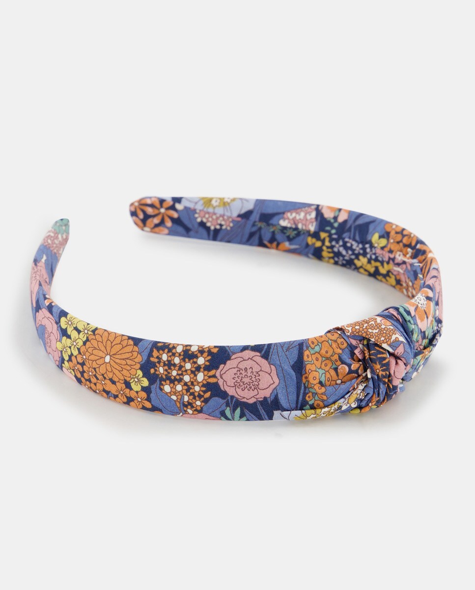 Serretête imprimé fleurs Liberty