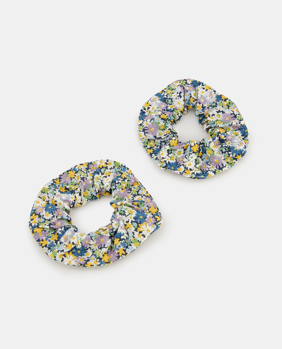 Chouchou imprimé fleurs Liberty