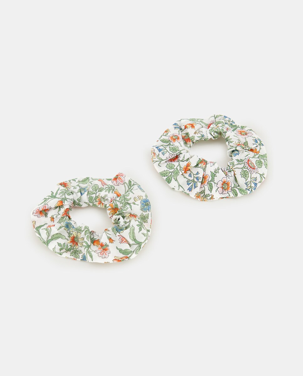 Chouchou imprimé fleurs Liberty