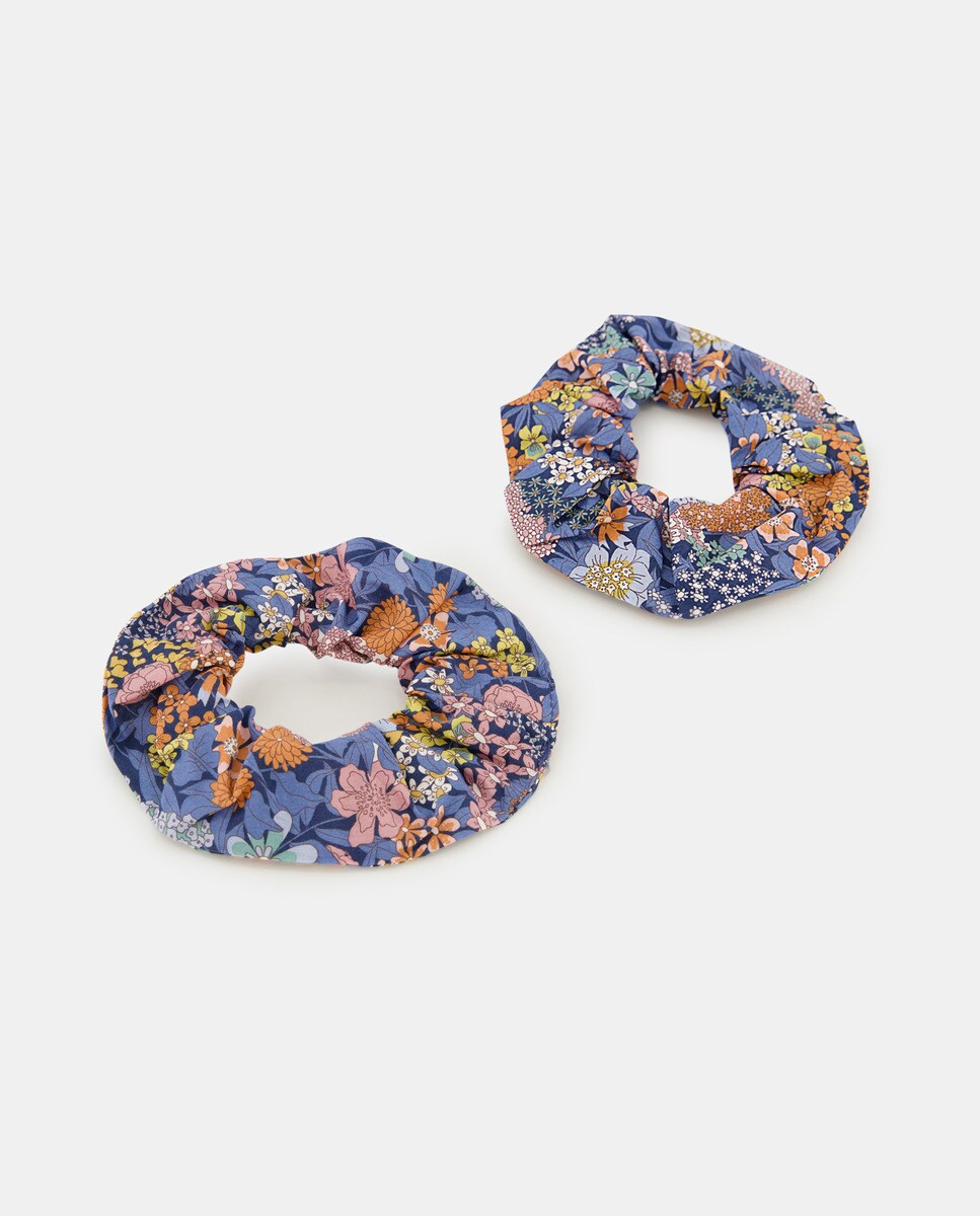 Chouchou imprimé fleurs Liberty