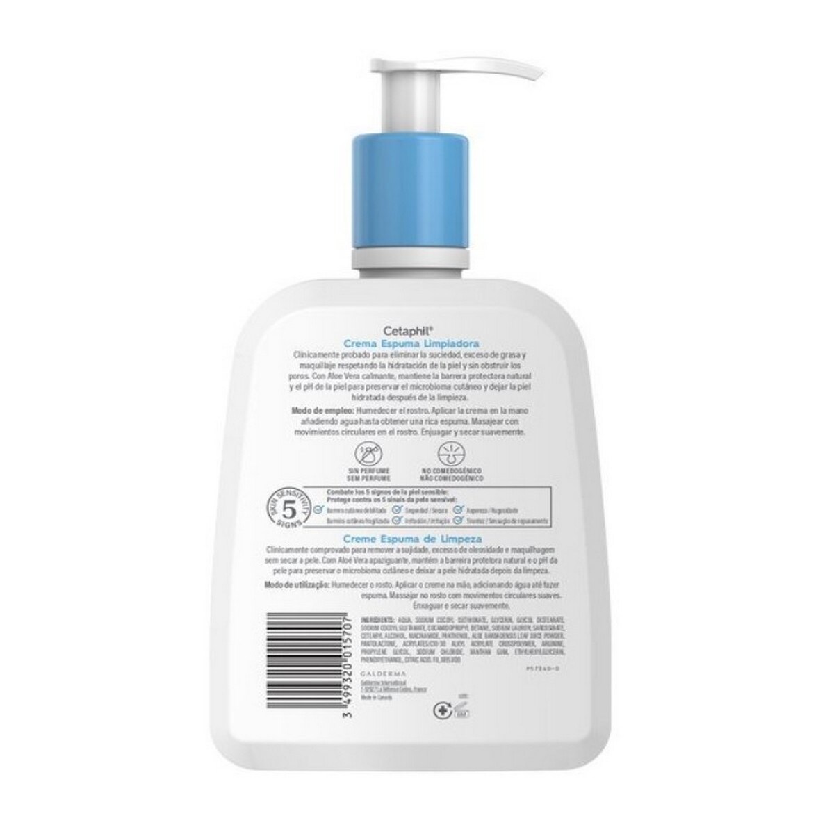 Creme Espuma Limpeza -  473 ml 2