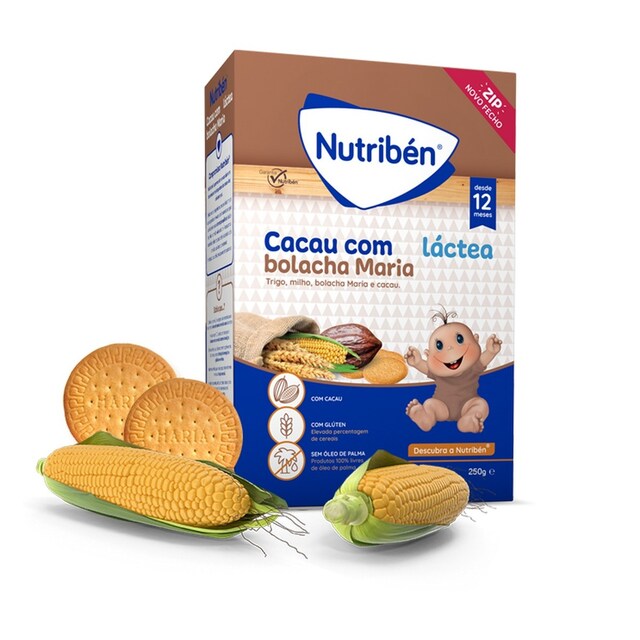 Imagem 0 de Papa Infantil Láctea Cacau com Bolacha Maria - 250 g
