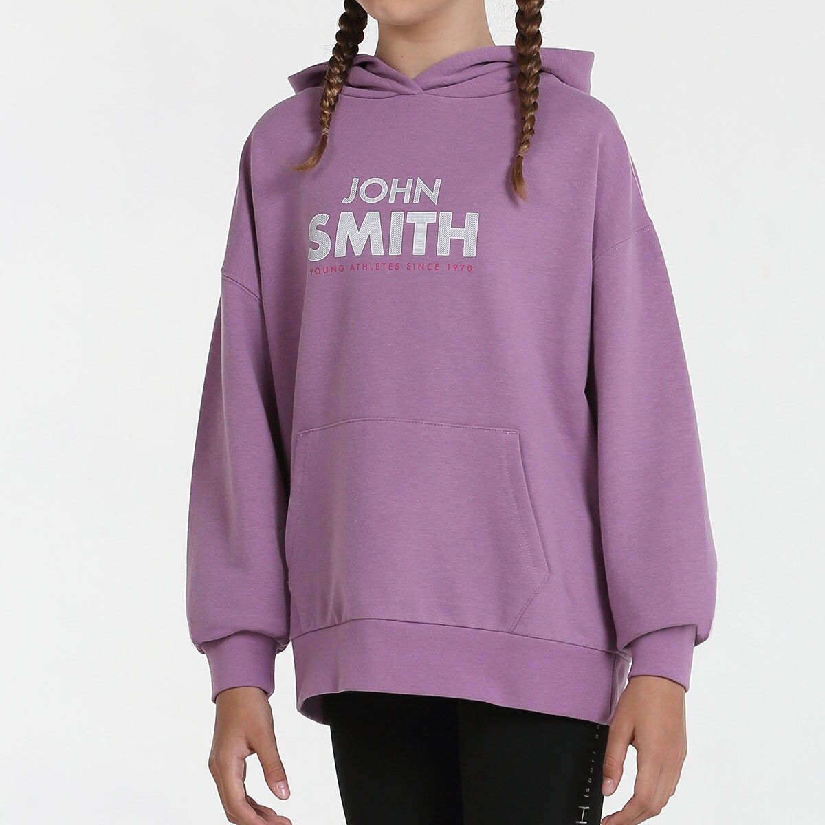 Sweatshirt de Menina Bofas Lavanda-4
