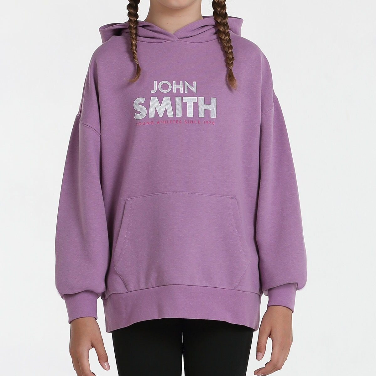 Sweatshirt de Menina Bofas Lavanda-1
