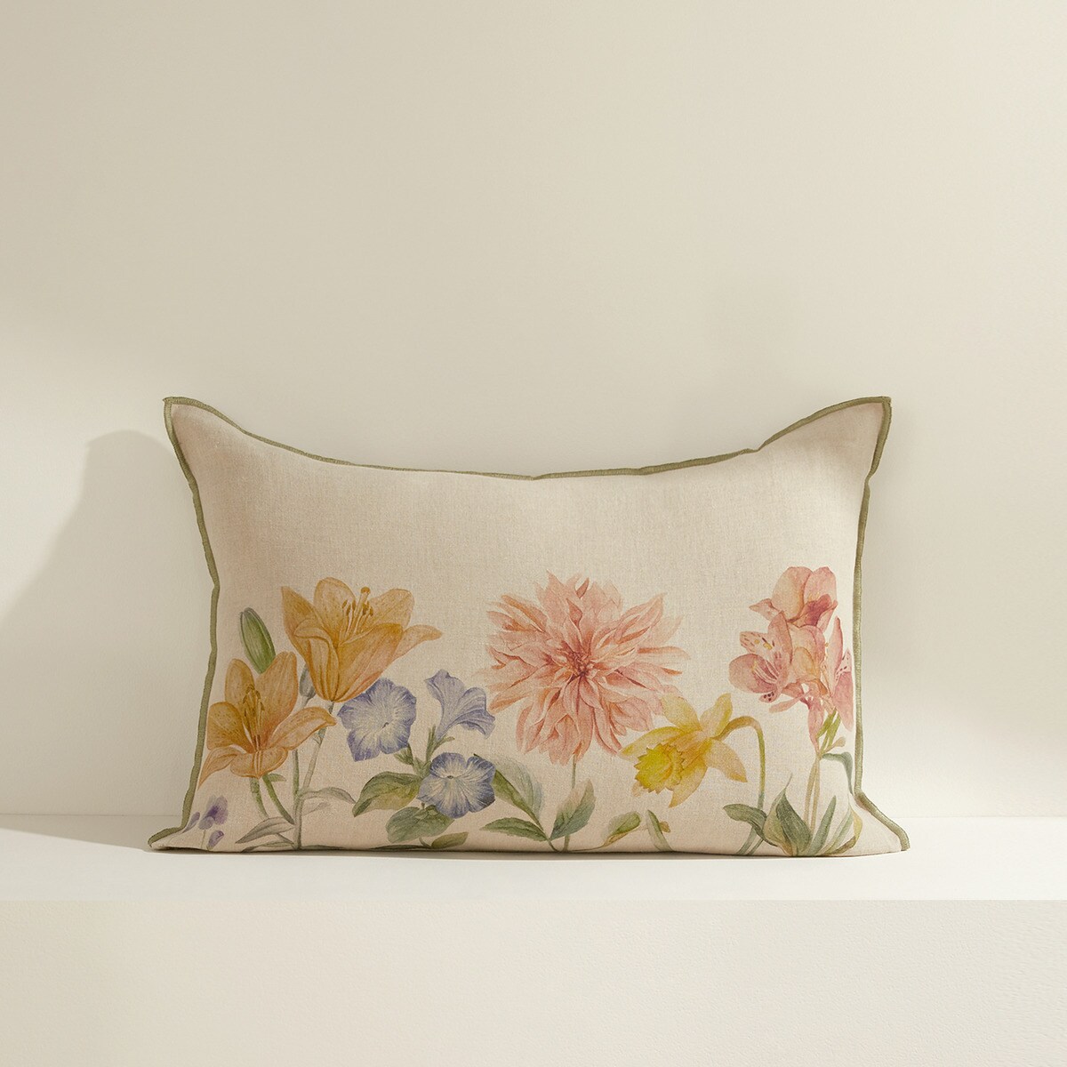 Coussin décoratif rectangulaire Giverny