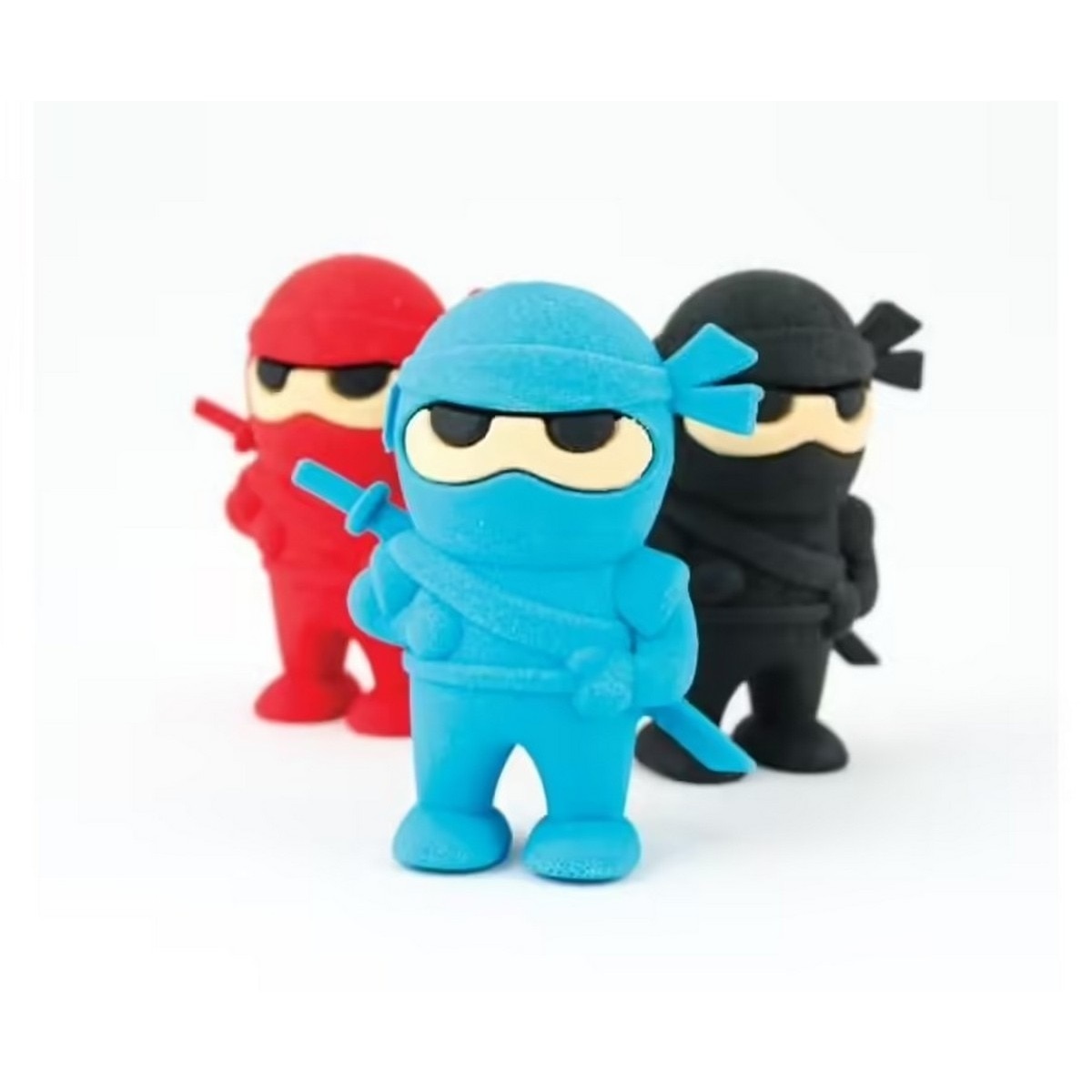 Set de 3 Borrachas Ninja 1