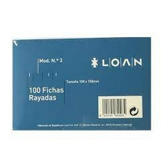 Imagem 0 de Conjunto de 100 Folhas Pautadas Loan