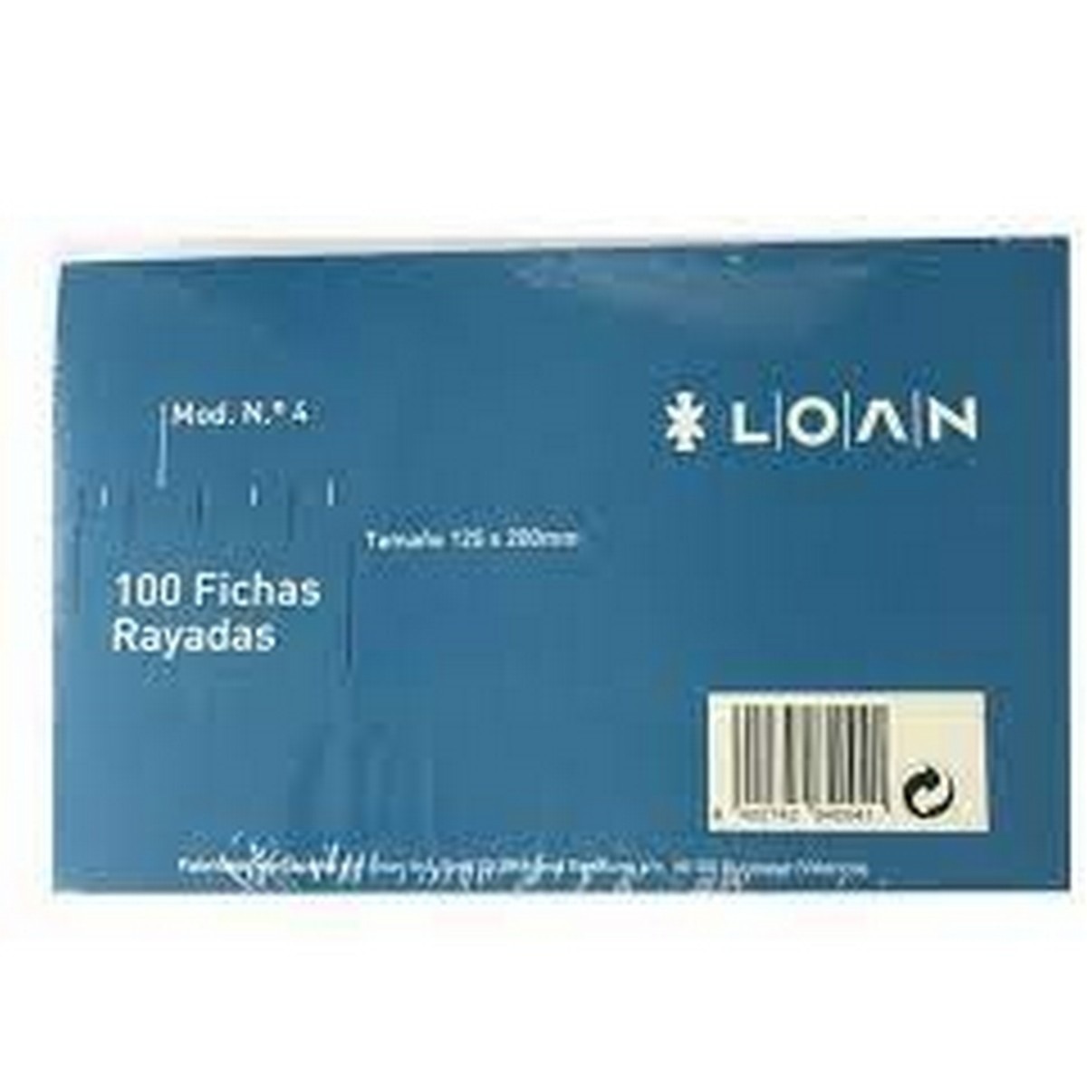 Imagem 0 de Conjunto de 125 Folhas Pautadas Loan