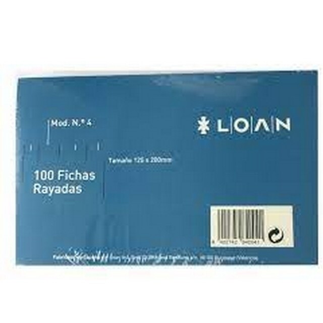 Imagem 0 de Conjunto de 125 Folhas Pautadas Loan