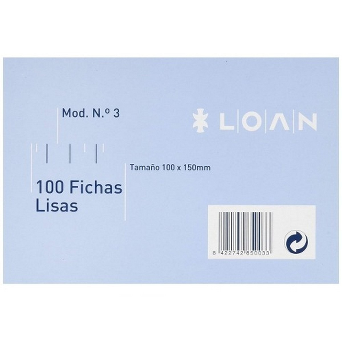Imagem 0 de Conjunto de 100 Folhas Lisas 100x150mm Loan
