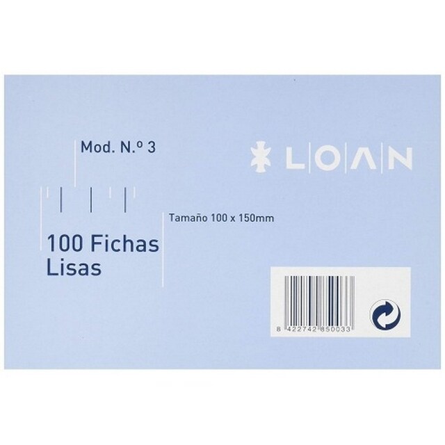 Imagem 0 de Conjunto de 100 Folhas Lisas 100x150mm Loan