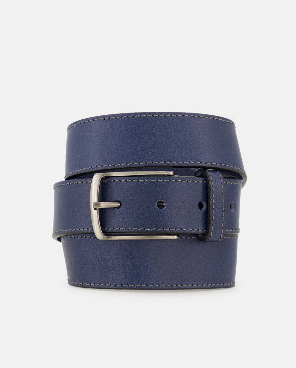 Imagem 0 de Cinto de homem Emidio Tucci em pele azul