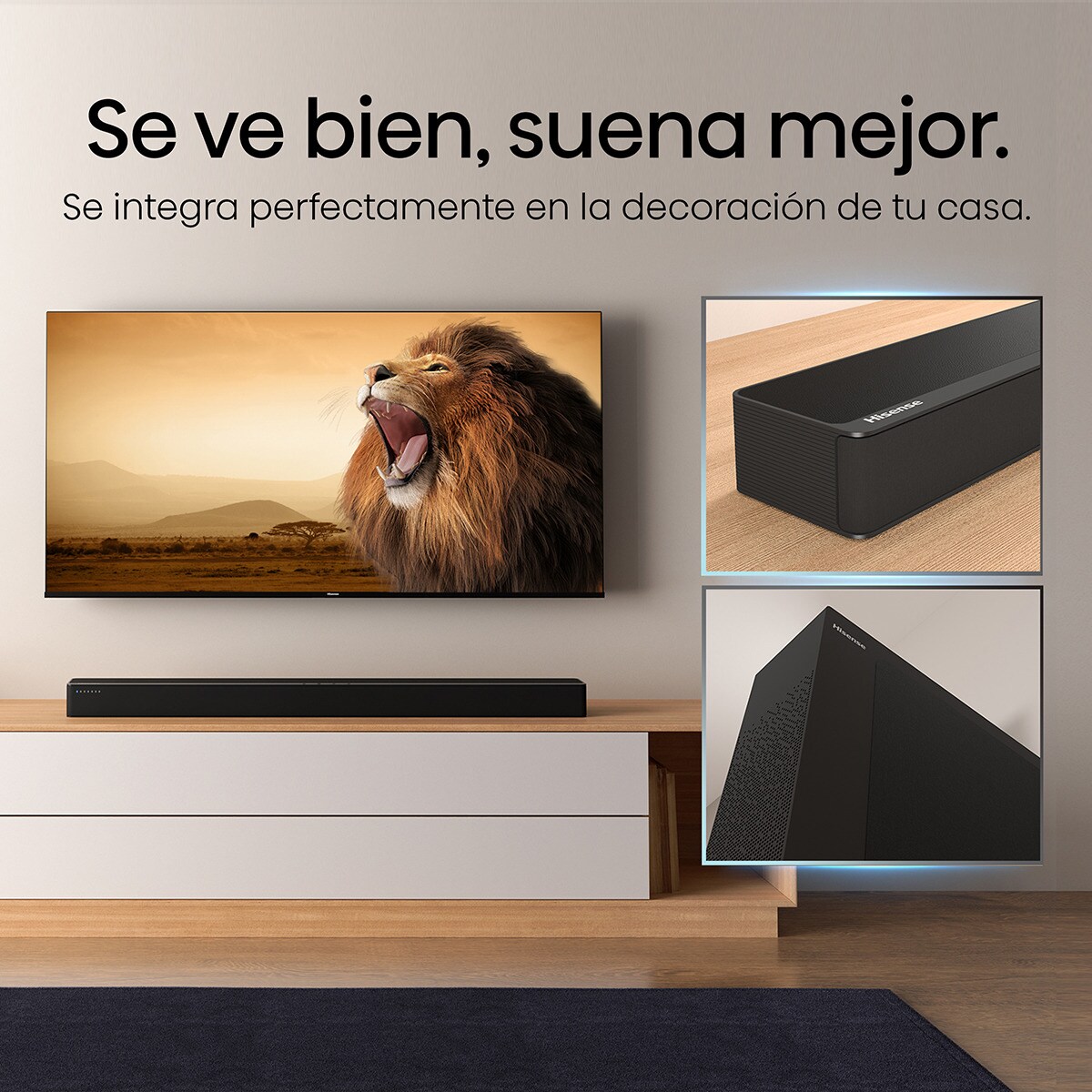 Barra de Som Hisense HS2100 2.1, Dolby Audio, 240W, Subwoofer Sem Fios Preto-12