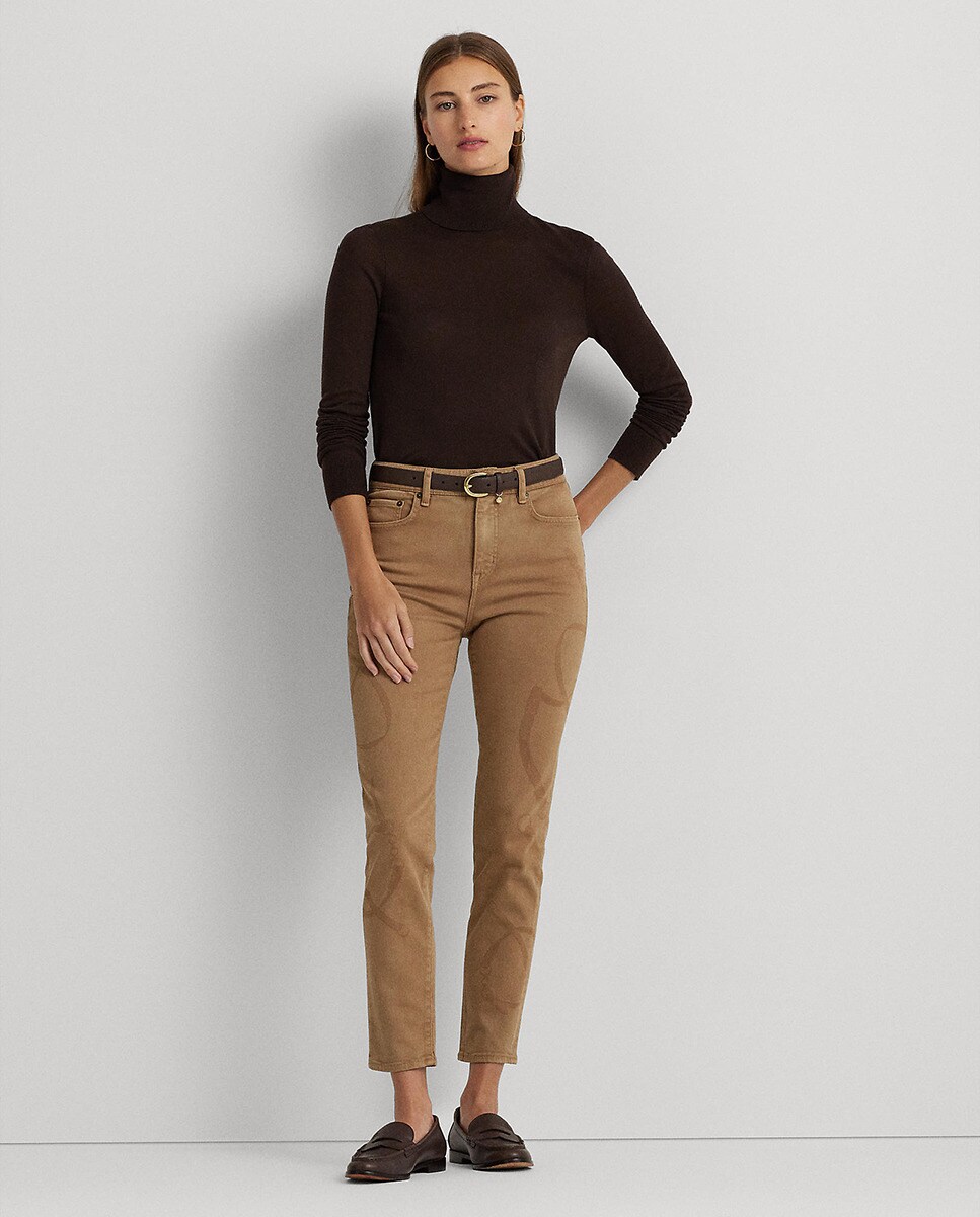 Jean coupe cigarette