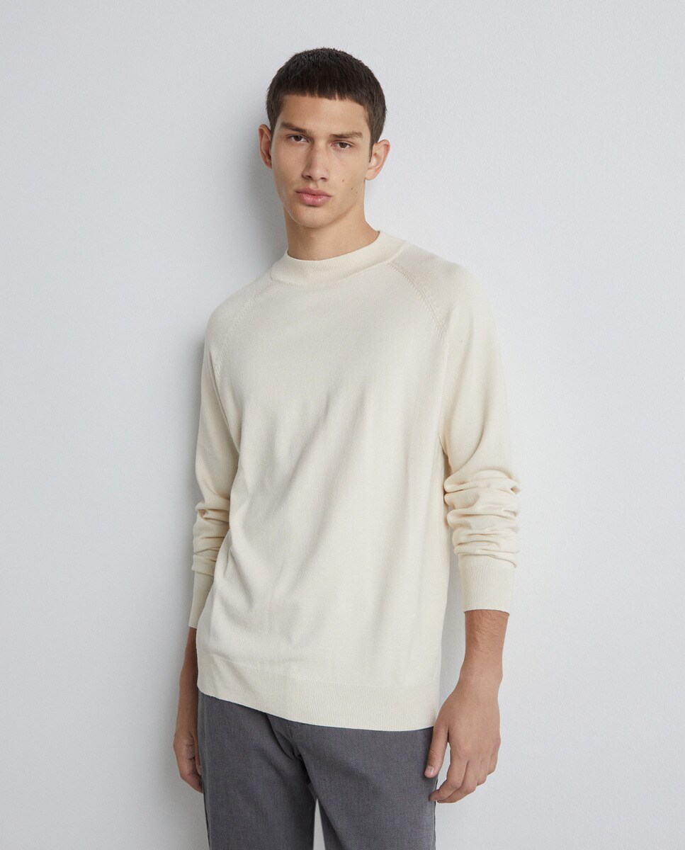 Pull à col cheminée