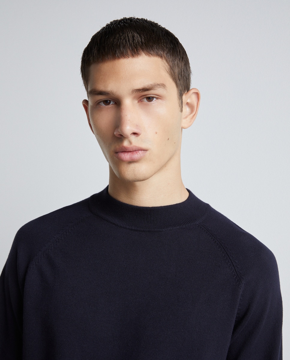 Pull à col cheminée