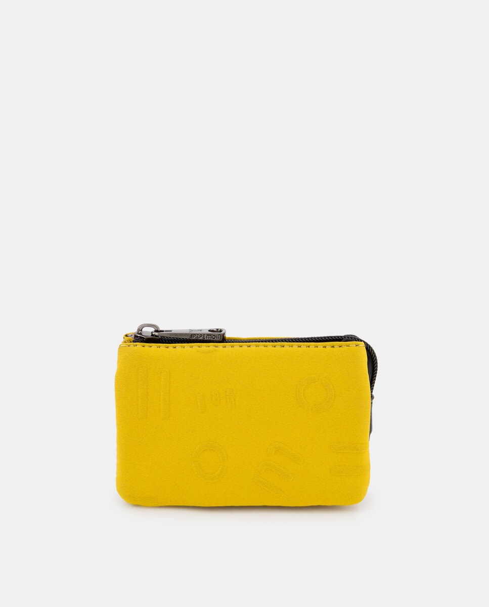 Portemonnaie en néoprène zippé