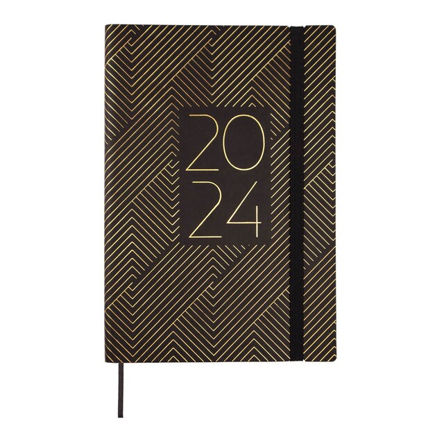 Imagen 0 de Agenda encuadernada año 2024 Dynamic Casual Y10 - 140x204 1 día página Trendy Finocam multicolor multilingüe