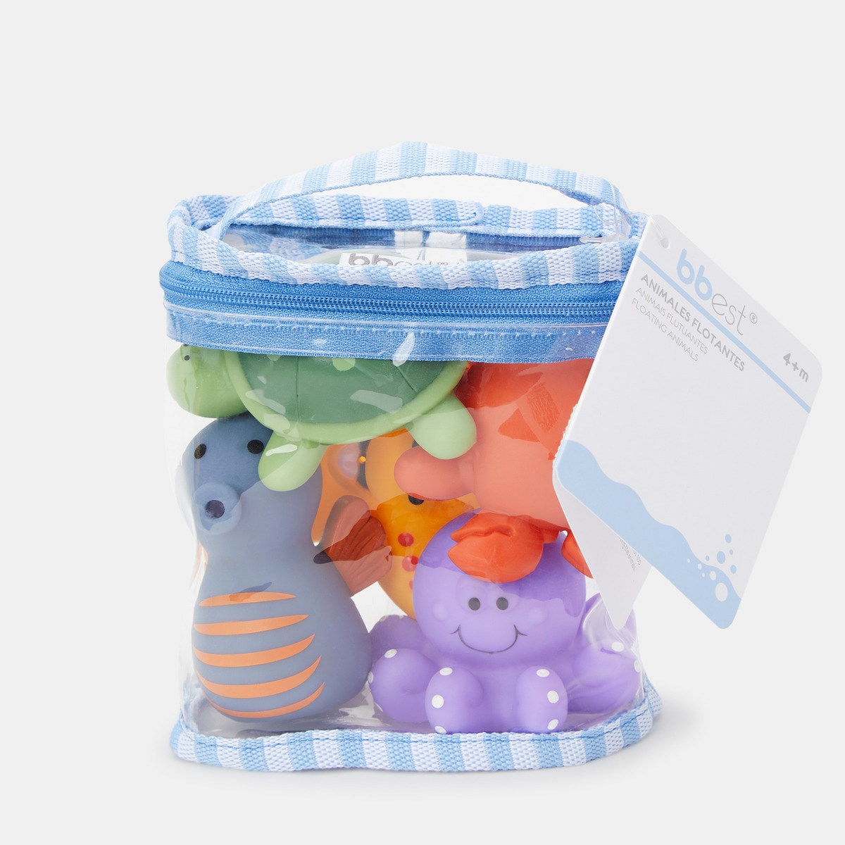 Pack Bonecos para a Casa de Banho Animais Marinhos Multicolor-4