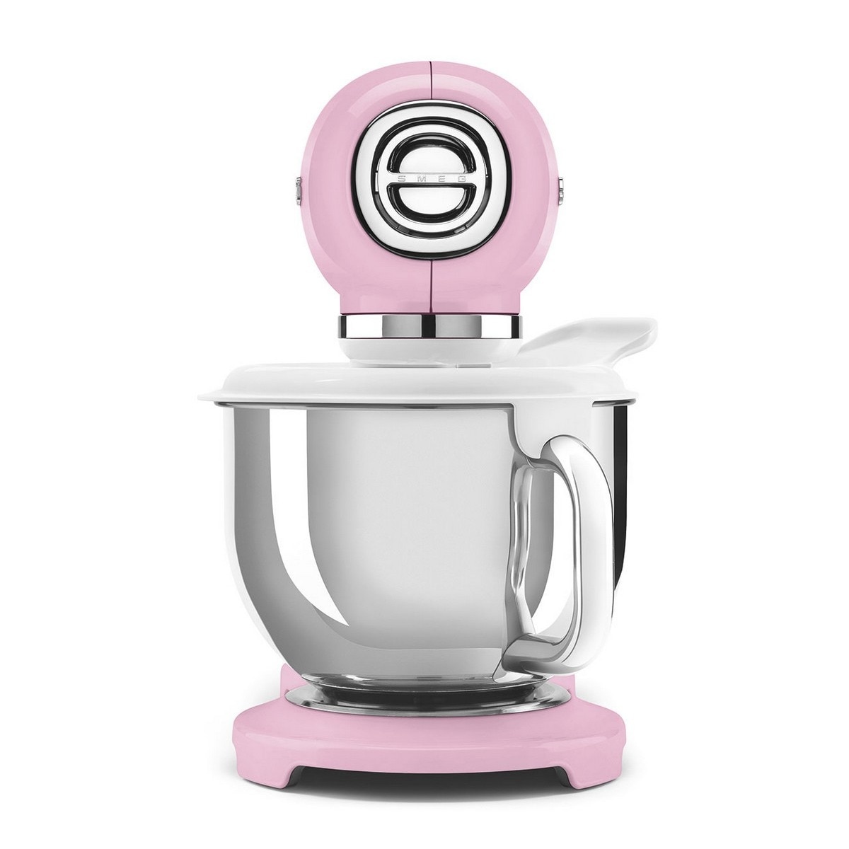 Batedeira com Taça Smeg Anni 50 de 800 W e Capacidade de 4,8 Litros Rosa-5