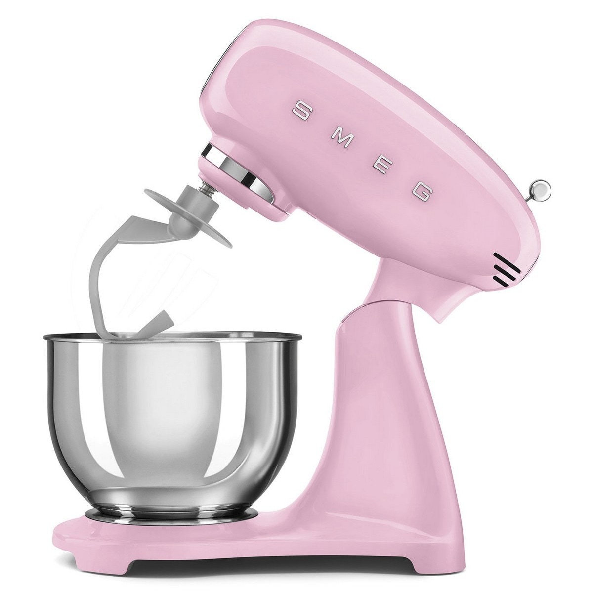 Batedeira com Taça Smeg Anni 50 de 800 W e Capacidade de 4,8 Litros Rosa-2