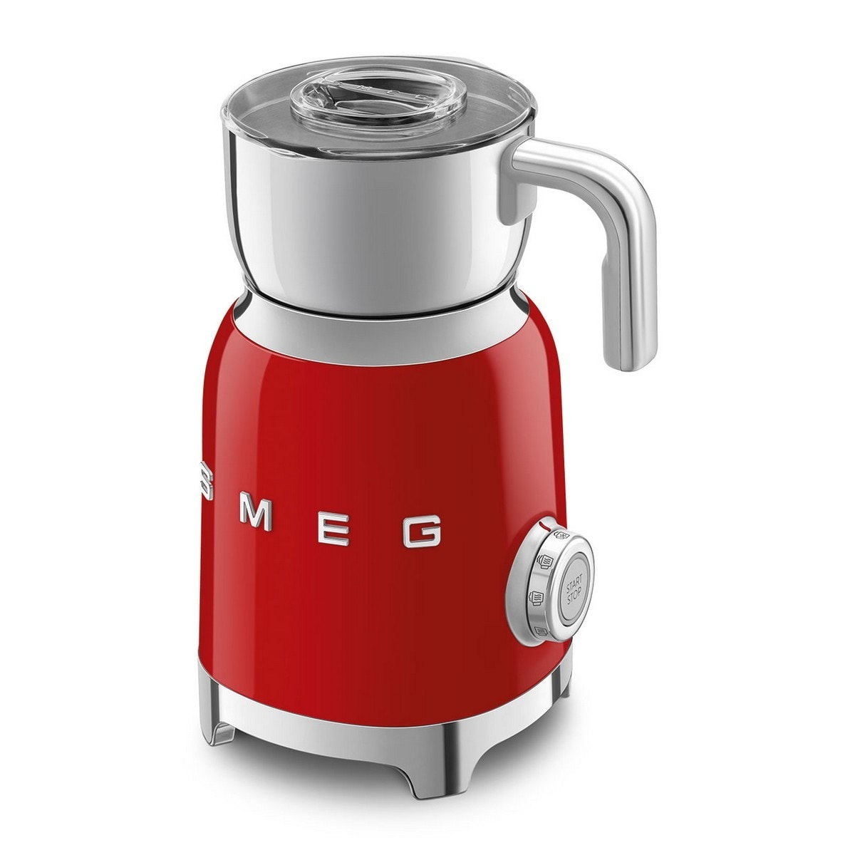 Batedor de Leite Barista Smeg Anni 50 de 500 W Vermelho-3