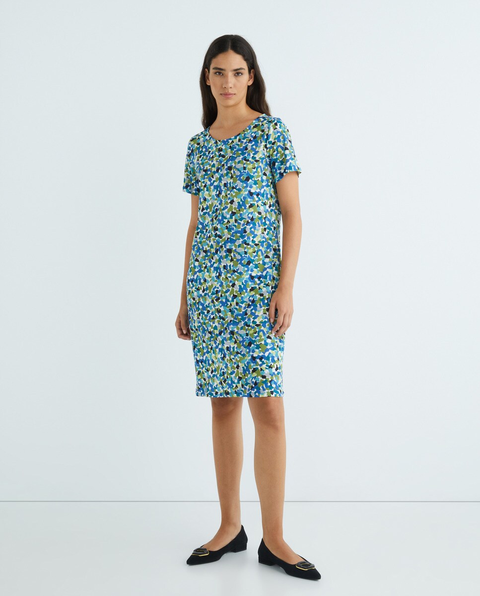 Robe manches courtes