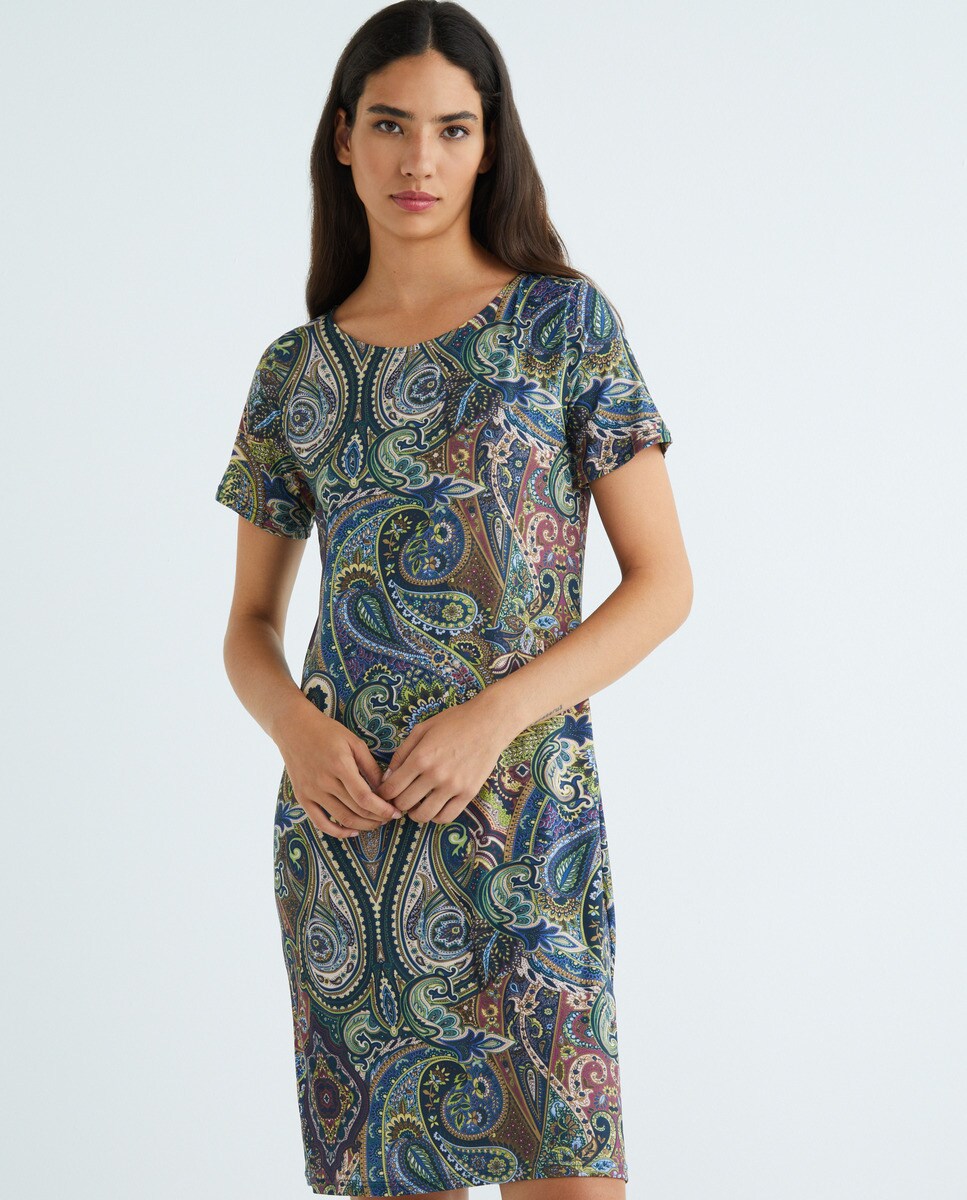 Robe manches courtes