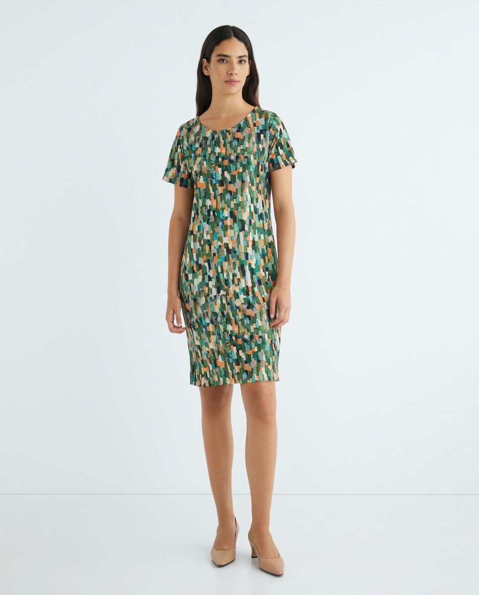 Robe manches courtes