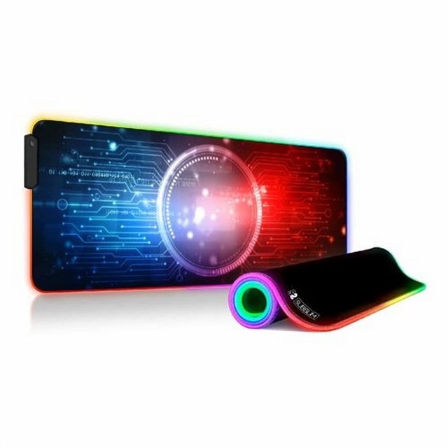 Imagem 0 de Tapete de Rato com LED RGB Subblim Chip - Tamanho XL