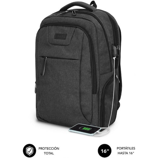 Imagem 0 de Mochila Subblim Air Padding 16" - Preto