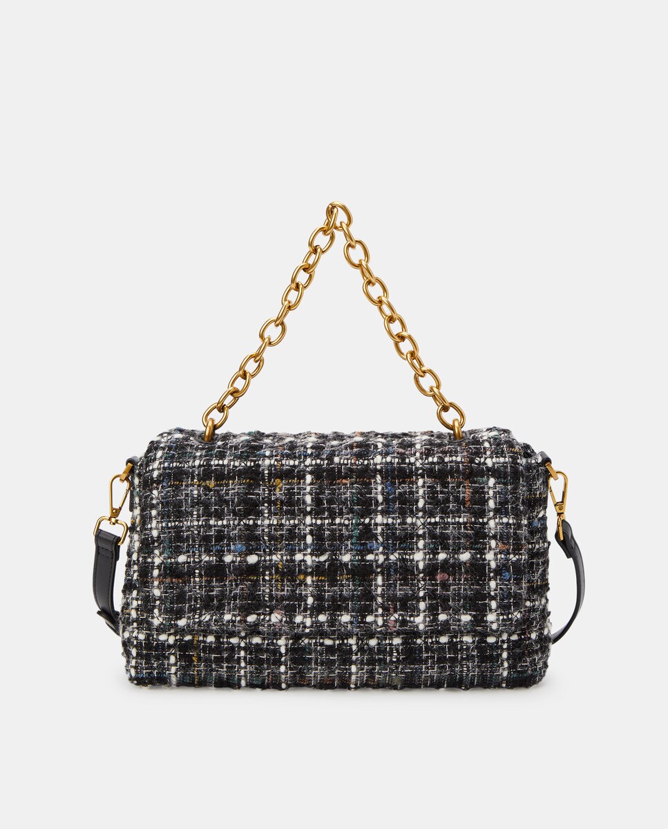 Sac porté épaule moyen en tissu dans les tons