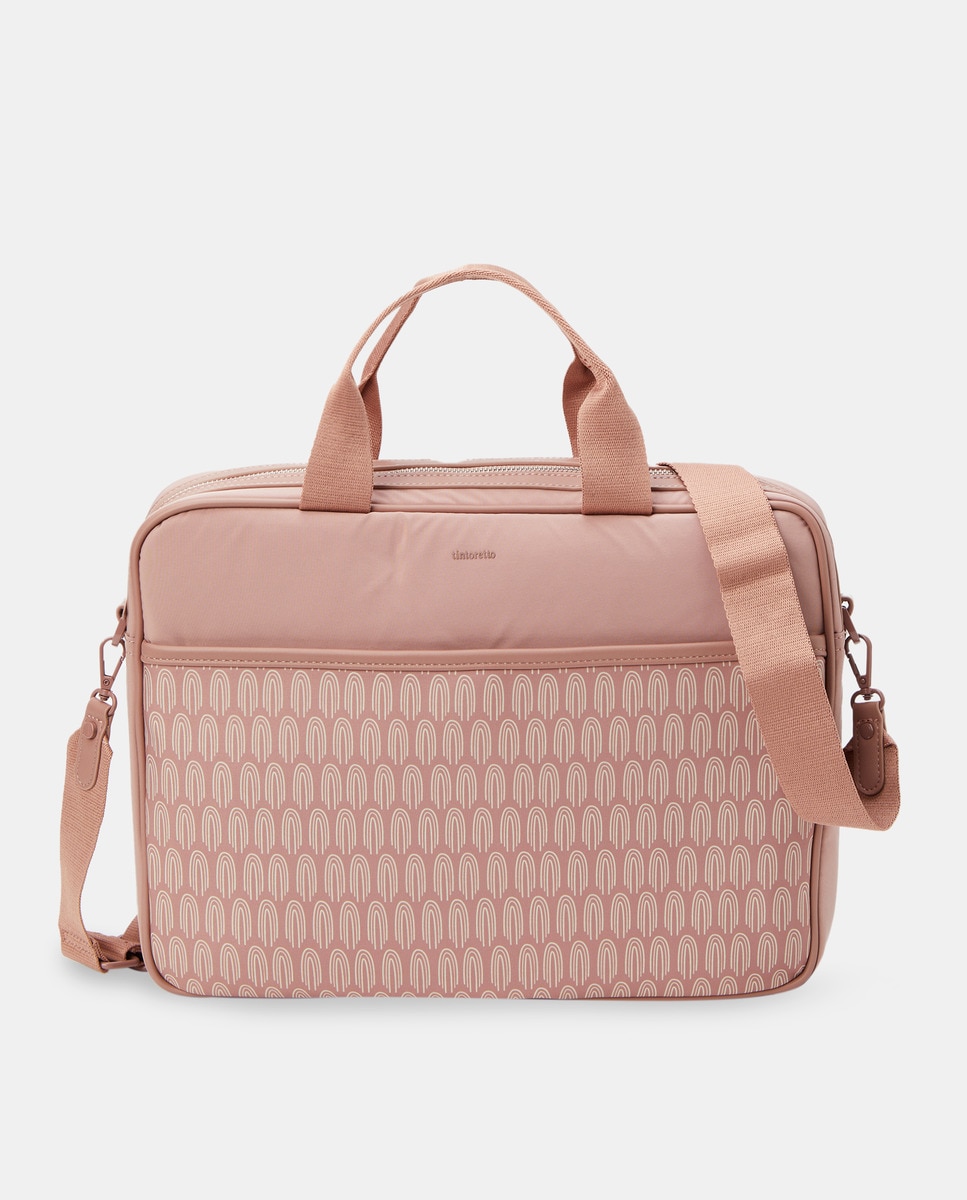 Grand portedocuments à imprimé géométrique