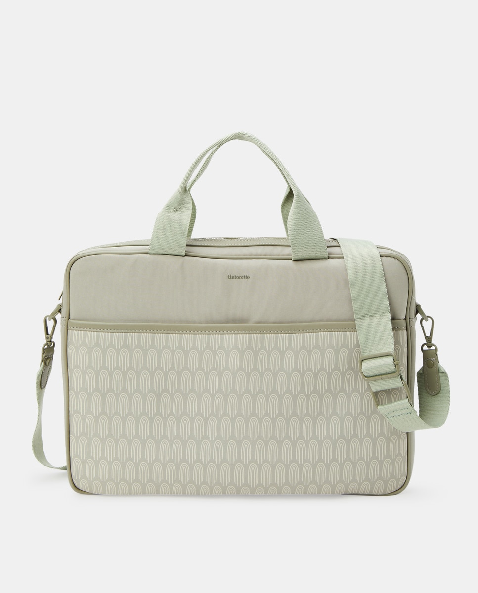 Grand portedocuments à imprimé géométrique