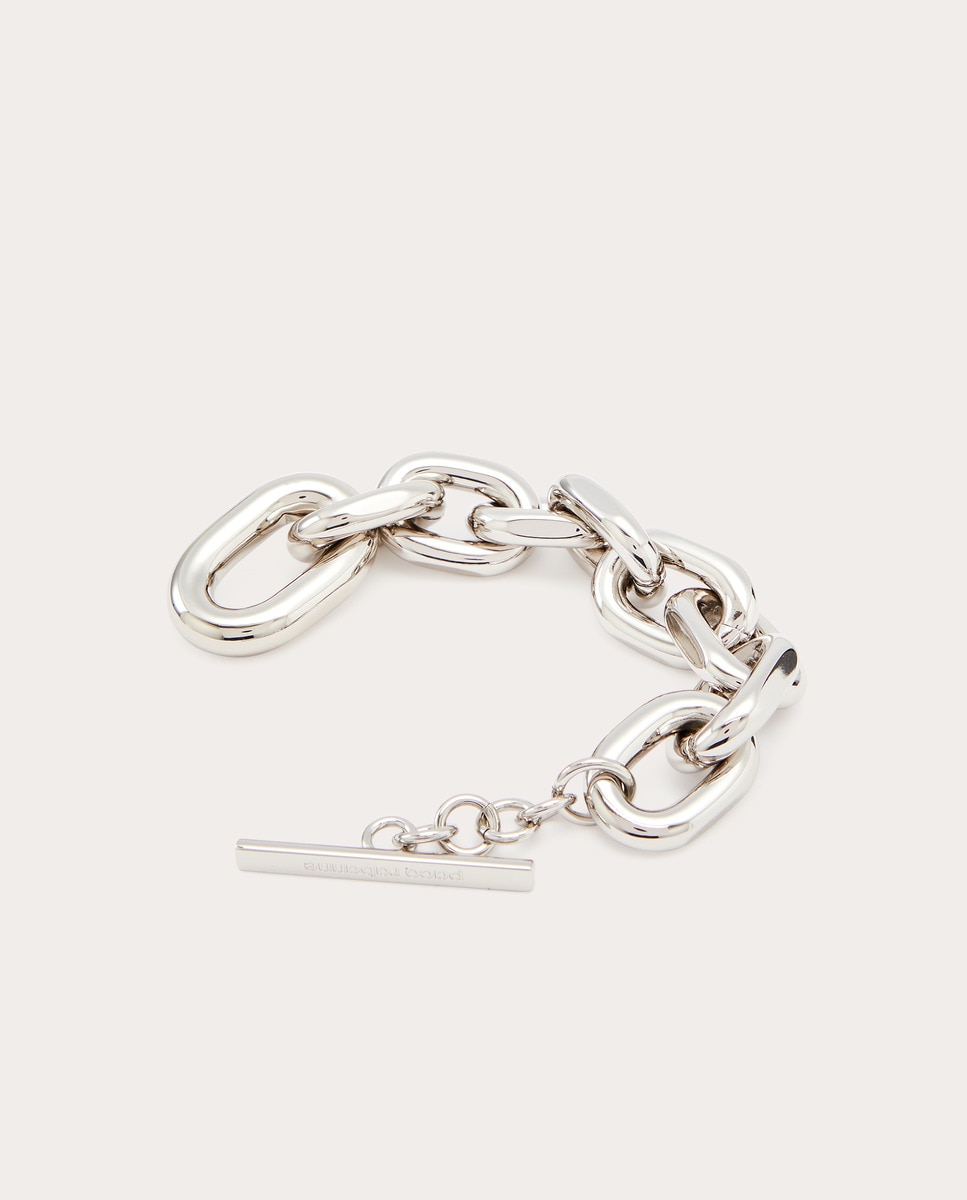 Pulsera Paco Rabanne eslabones plateados Plata-2