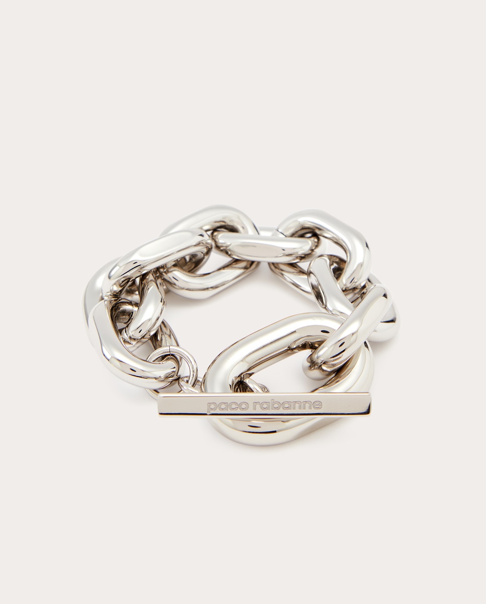 Pulsera Paco Rabanne eslabones plateados Plata-1