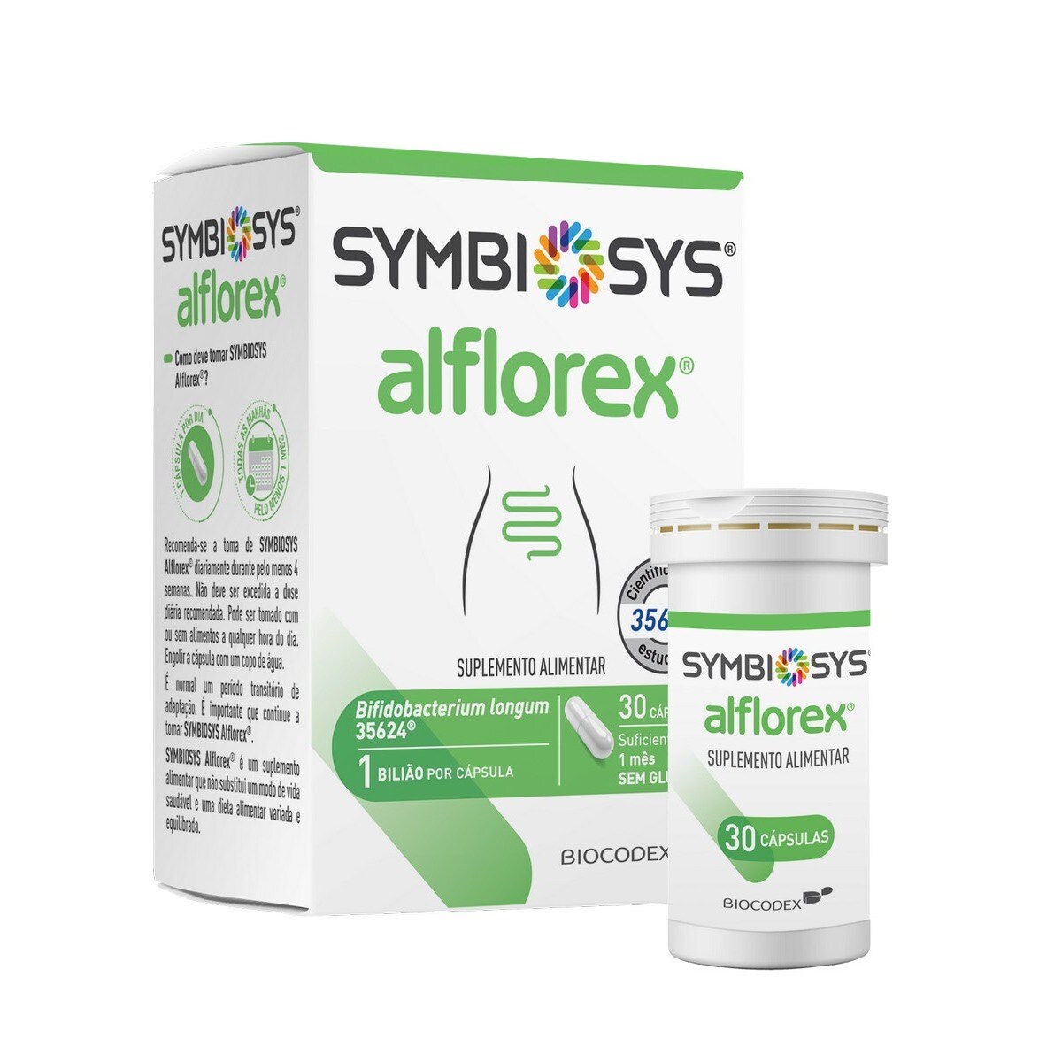 Suplemento Alimentar SYMBIOSYS Alflorex® - 30 Cápsulas 2